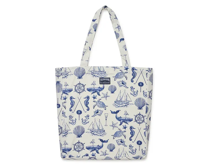 Vilebrequin For St. Regis Los Cabos Printed Balade Linen Tote image