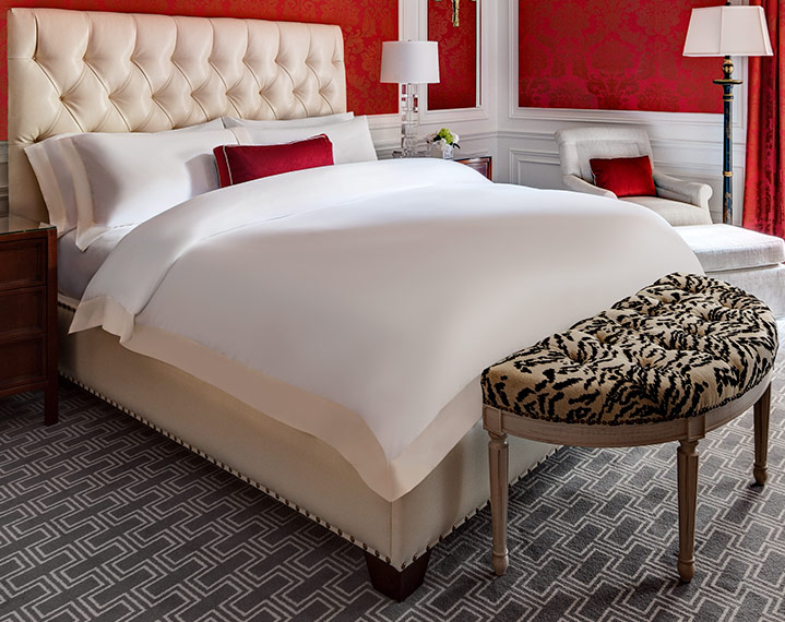 Champagne Bed & Bedding Set image